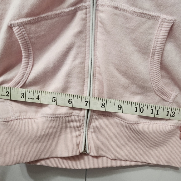Rogue Pink zipper Jacket Woman's Size Medium in light pink. - Picture 8 of 16